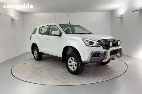 White 2019 Isuzu MU-X Wagon Ls-M (4X4)