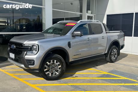 Silver 2025 Ford Ranger Double Cab Pick Up Phev Wildtrak (4X4)