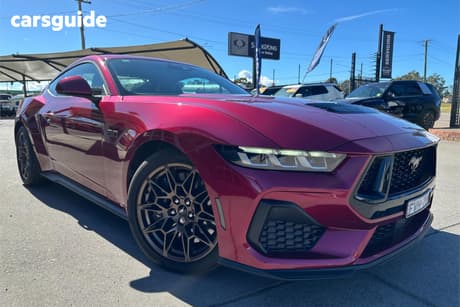 Red 2025 Ford Mustang Fastback Gt 5.0 V8
