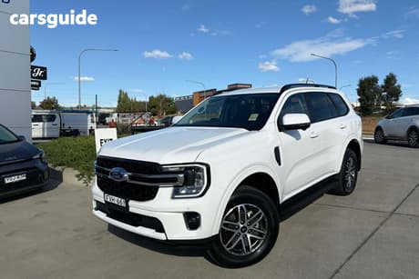 White 2025 Ford Everest Wagon Trend (4Wd)