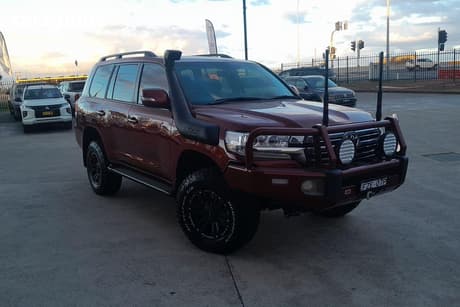 Red 2021 Toyota Landcruiser Wagon Lc200 Gxl (4X4)