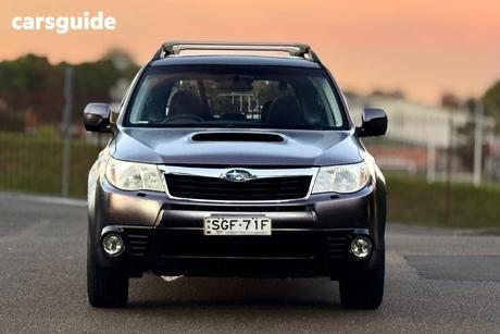 Grey 2008 Subaru Forester Wagon Xt Premium