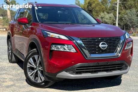 Red 2025 Nissan X-Trail Wagon St-L (4Wd)