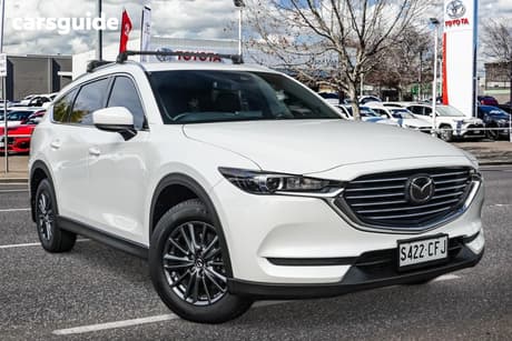 White 2020 Mazda CX-8 Wagon Sport (Awd)