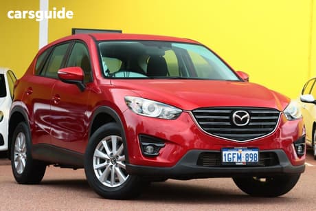 Red 2015 Mazda CX-5 Wagon Maxx Sport (4X4)