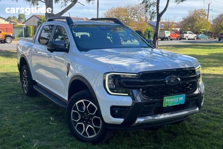 White 2025 Ford Ranger Double Cab Pick Up Wildtrak 3.0 (4X4)
