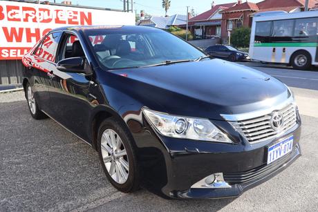 Black 2013 Toyota Aurion Sedan Presara