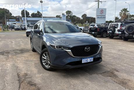 Grey 2023 Mazda CX-8 Wagon Touring (Fwd)