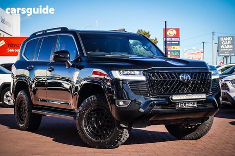 Black 2024 Toyota Landcruiser Wagon Lc300 Vx (4X4)