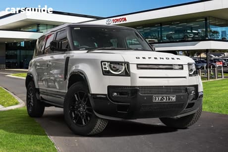 White 2025 Land Rover Defender Wagon 110 D350 X-Dynamic Se (257Kw)