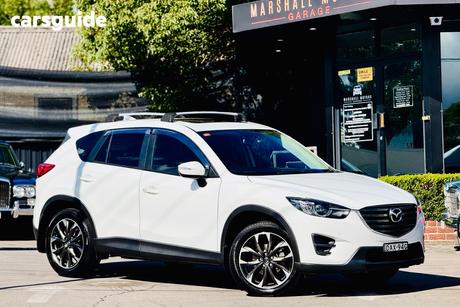 White 2015 Mazda CX-5 SUV GRAND TOURER (4X4)