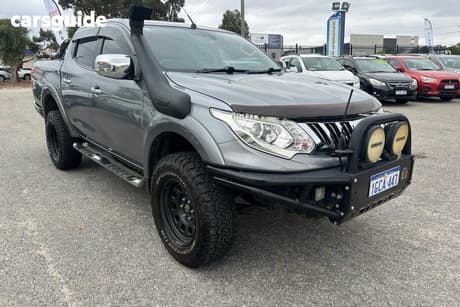 Grey 2015 Mitsubishi Triton Ute Tray EXCEED