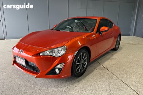 Orange 2013 Toyota 86 Coupe Gt
