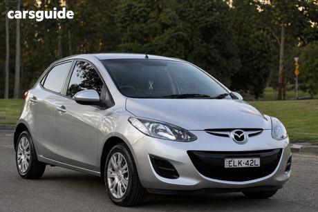 Silver 2011 Mazda 2 Hatchback Neo
