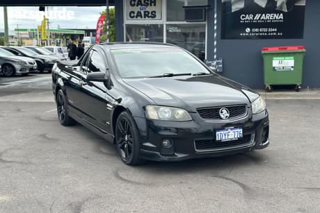 Black 2012 Holden Commodore Ute Tray SV6 VE II MY12