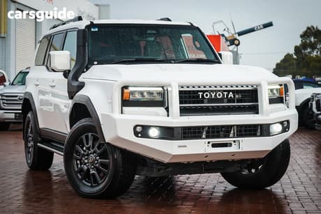 White 2024 Toyota Landcruiser Prado Wagon Gxl
