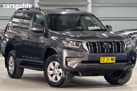 Grey 2020 Toyota Landcruiser Prado Wagon Gxl
