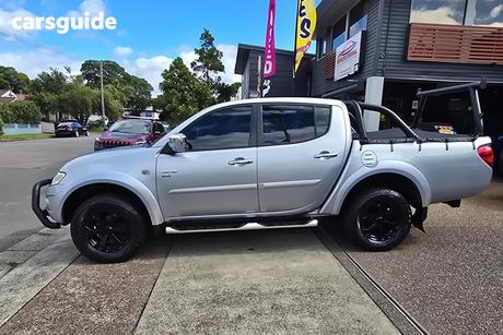 Silver 2012 Mitsubishi Triton Double Cab Utility Glx-R (4X4)