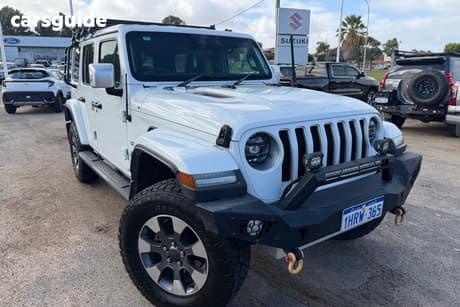 White 2022 Jeep Wrangler Hardtop Rubicon (4X4) 2 Door