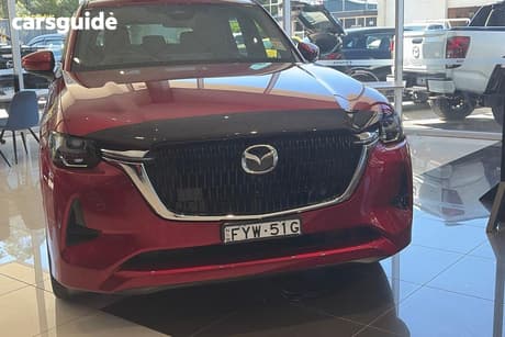 Red 2025 Mazda CX-60 Wagon G40E Azami Hybrid