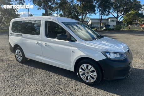 White 2024 Volkswagen Caddy SUV CALIFORNIA F
