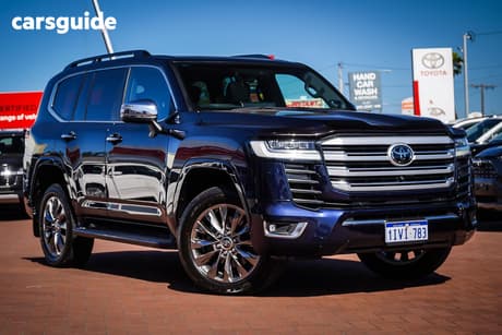 Blue 2023 Toyota Landcruiser Wagon Lc300 Sahara Zx (4X4)