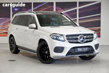 White 2017 Mercedes-Benz GLS350 Wagon D 4Matic