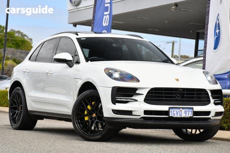 White 2019 Porsche Macan Wagon S