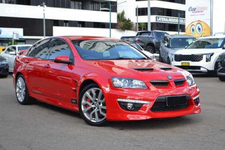 Red 2011 Holden Clubsport Sedan R8 R