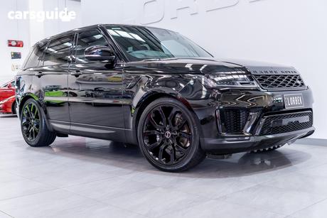 Black 2017 Land Rover Range Rover SUV SPORT SDV6 SE (183KW)