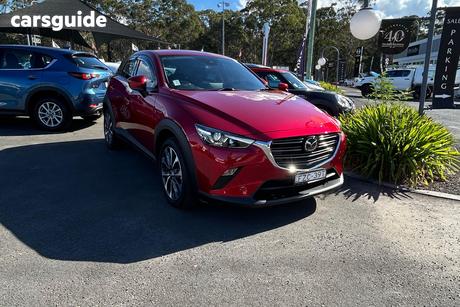 Red 2025 Mazda CX-3 Wagon G20 Pure