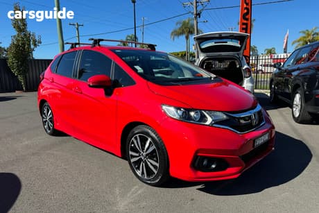 Red 2019 Honda Jazz Hatchback Vti-S