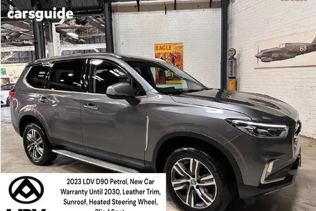 Grey 2023 LDV D90 Wagon Executive (4Wd)