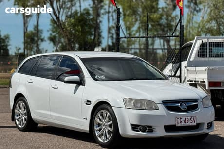 White 2012 Holden Commodore Sportswagon Omega