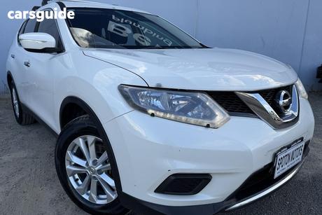 White 2016 Nissan X-Trail Wagon St (Fwd)