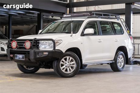 White 2009 Toyota Landcruiser Wagon Gxl (4X4)
