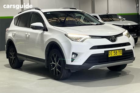 White 2018 Toyota RAV4 Wagon Gxl (2Wd)