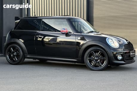 Black 2013 Mini Cooper Hatchback