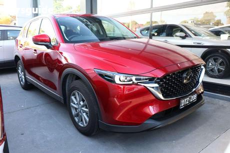 Red 2025 Mazda CX-5 Wagon G25 Maxx Sport (Fwd)