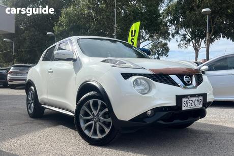 White 2015 Nissan Juke Wagon St (Fwd)