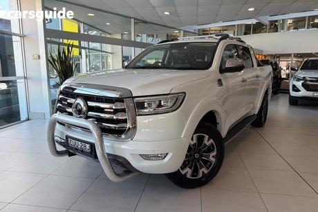 White 2022 GWM UTE Dual Cab Utility Cannon-X (4X4)
