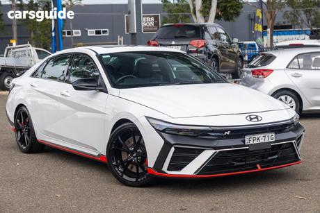 White 2025 Hyundai I30 Sedan N Premium