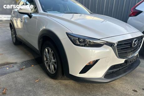 White 2023 Mazda CX-3 Wagon G20 Pure