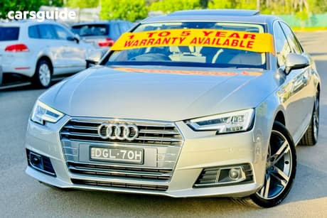 Silver 2016 Audi A4 Sedan 2.0 Tfsi S Tronic Sport