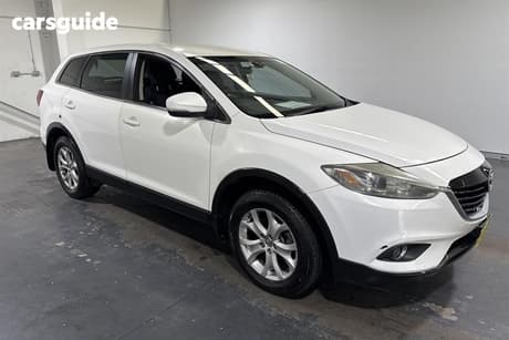 White 2014 Mazda CX-9 Wagon Classic (Fwd)