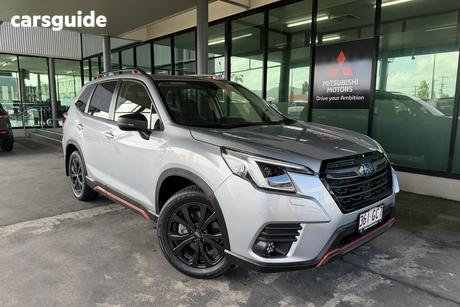 Silver 2022 Subaru Forester Wagon 2.5I Sport (Awd)