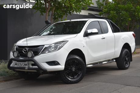 White 2016 Mazda BT-50 Freestyle Utility Xtr (4X4)