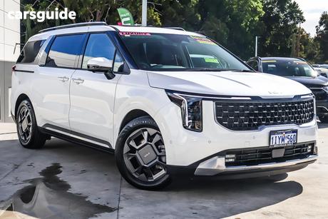 White 2025 Kia Carnival Wagon Gt-Line Hev