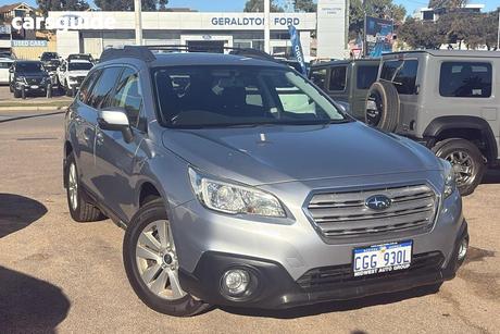 Silver 2015 Subaru Outback Wagon 2.0D