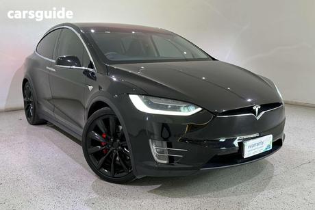 Black 2016 Tesla Model X Wagon 90D